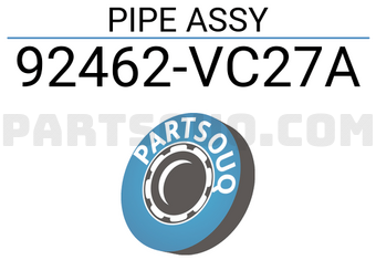 Nissan 92462VC27A PIPE ASSY