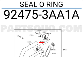 Nissan 924753AA1A SEAL O RING