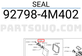 Nissan 927984M402 SEAL