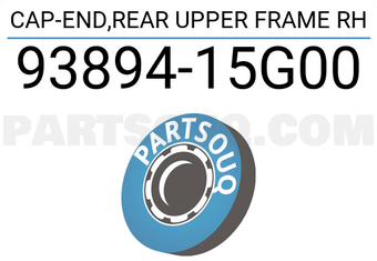 Nissan 9389415G00 CAP-END,REAR UPPER FRAME RH