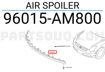 Nissan 96015AM800 AIR SPOILER