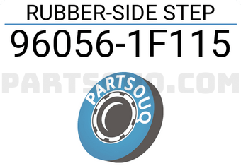 Nissan 960561F115 RUBBER-SIDE STEP