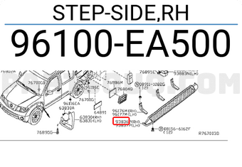 Nissan 96100EA500 STEP-SIDE,RH