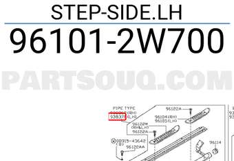 Nissan 961012W700 STEP-SIDE.LH