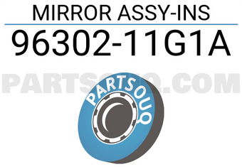 Nissan 9630211G1A MIRROR ASSY-INS