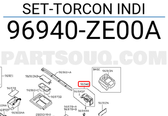 Nissan 96940ZE00A SET-TORCON INDI