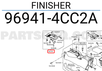 Nissan 969414CC2A FINISHER