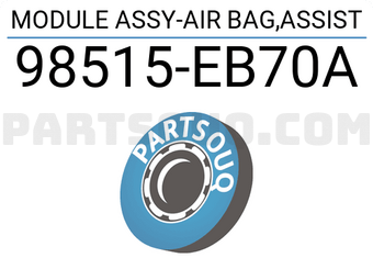 Nissan 98515EB70A MODULE ASSY-AIR BAG,ASSIST