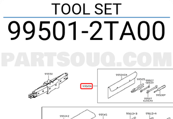 Nissan 995012TA00 TOOL SET