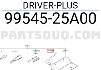 Nissan 9954525A00 DRIVER-PLUS