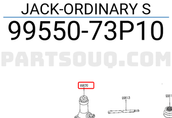 Nissan 9955073P10 JACK-ORDINARY S