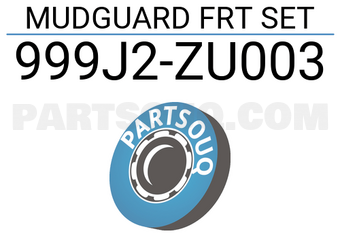Nissan 999J2ZU003 MUDGUARD FRT SET
