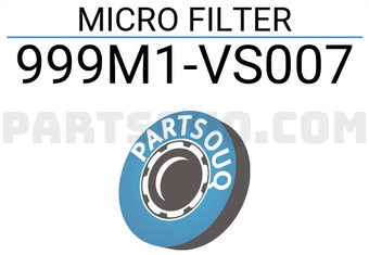 Nissan 999M1VS007 MICRO FILTER
