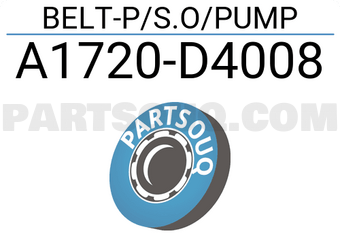 Nissan A1720D4008 BELT-P/S.O/PUMP