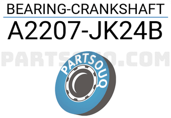Nissan A2207JK24B BEARING-CRANKSHAFT