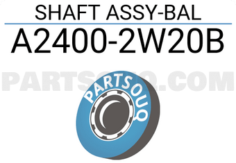 Nissan A24002W20B SHAFT ASSY-BAL