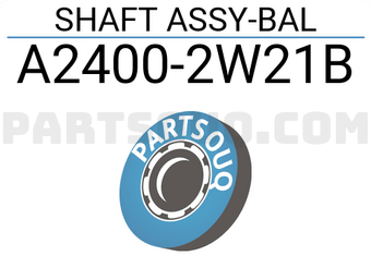 Nissan A24002W21B SHAFT ASSY-BAL