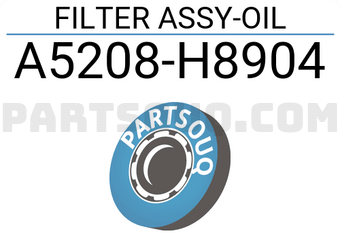 Nissan A5208H8904 FILTER ASSY-OIL