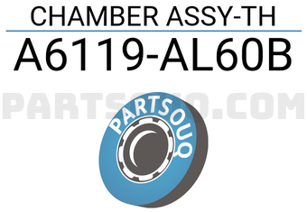Nissan A6119AL60B CHAMBER ASSY-TH