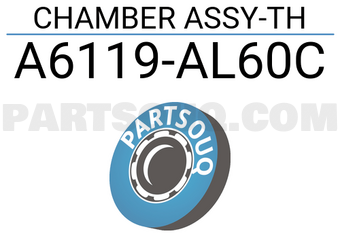 Nissan A6119AL60C CHAMBER ASSY-TH