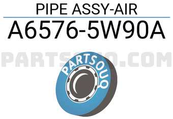 Nissan A65765W90A PIPE ASSY-AIR