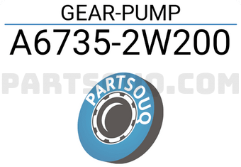 Nissan A67352W200 GEAR-PUMP