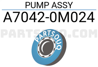 Nissan A70420M024 PUMP ASSY