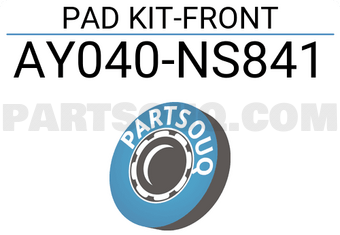Nissan AY040NS841 PAD KIT-FRONT