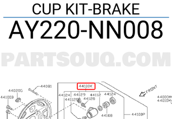 Nissan AY220NN008 CUP KIT-BRAKE