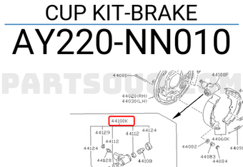 Nissan AY220NN010 CUP KIT-BRAKE