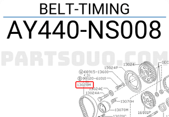 Nissan AY440NS008 BELT-TIMING