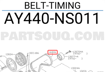 Nissan AY440NS011 BELT-TIMING
