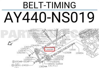 Nissan AY440NS019 BELT-TIMING