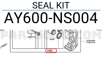 Nissan AY600NS004 SEAL KIT