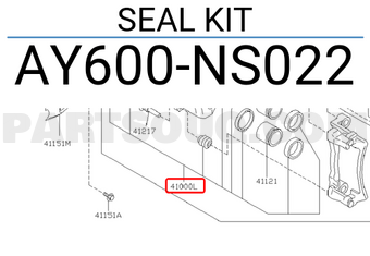 Nissan AY600NS022 SEAL KIT
