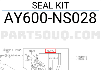 Nissan AY600NS028 SEAL KIT