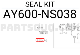 Nissan AY600NS038 SEAL KIT
