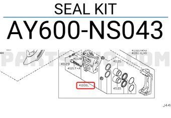 Nissan AY600NS043 SEAL KIT