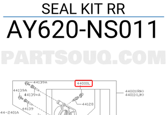 Nissan AY620NS011 SEAL KIT RR