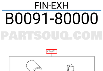Nissan B009180000 FIN-EXH