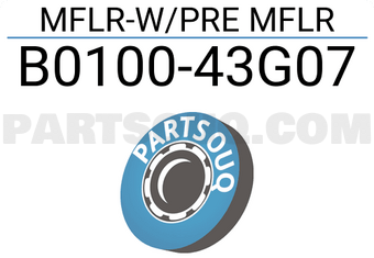 Nissan B010043G07 MFLR-W/PRE MFLR