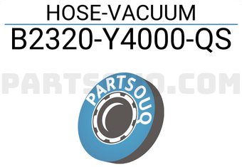 Nissan B2320Y4000QS HOSE-VACUUM