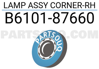 Nissan B610187660 LAMP ASSY CORNER-RH