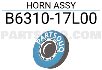 Nissan B631017L00 HORN ASSY