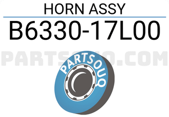 Nissan B633017L00 HORN ASSY