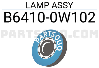 Nissan B64100W102 LAMP ASSY