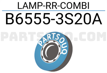Nissan B65553S20A LAMP-RR-COMBI