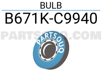 Nissan B671KC9940 BULB