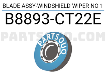 Nissan B8893CT22E BLADE ASSY-WINDSHIELD WIPER NO 1