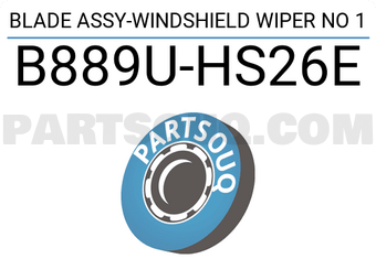 Nissan B889UHS26E BLADE ASSY-WINDSHIELD WIPER NO 1
